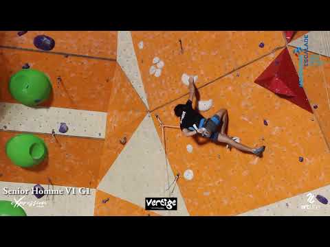 [Championnat de France de difficulté Arnas 2018] Démonstration vidéo Homme Groupe 1