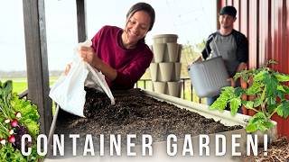 Learning to GROW OUR OWN FOOD With NO Garden Space