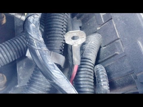 Trailblazer/Envoy disconnected red wire near battery