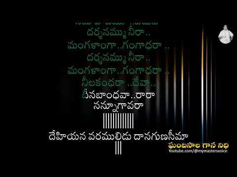 Neelakandhara Deva ||  Karaoke track