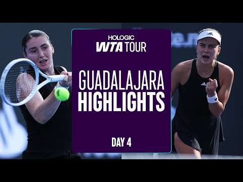 Day 4 in Guadalajara featuring Jacquemot, Jovic, Frech and more | WTA Match Highlights