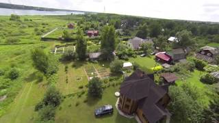 preview picture of video 'Quadcopter FPV over the Volga river at friend's house'