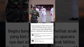 Download lagu momen haru KDM dengan petugas upacara siswa barak militer,gimana pendapat kalian? mp3