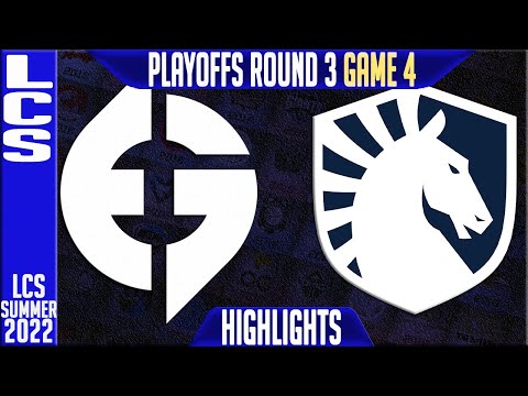 EG vs TL Highlights Game 4 | LCS Playoffs Summer 2022 Round 3 Lower Evil Geniuses vs Team Liquid G4