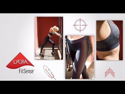 LYCRA® FitSense™ Technology Adds Lightweight and Targeted Support to Garments