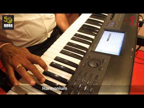 KORG Krome Demonstration - Indian Sounds & Tones