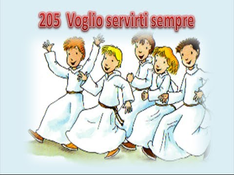 205  VOGLIO SERVIRTI SEMPRE - KARAOKE