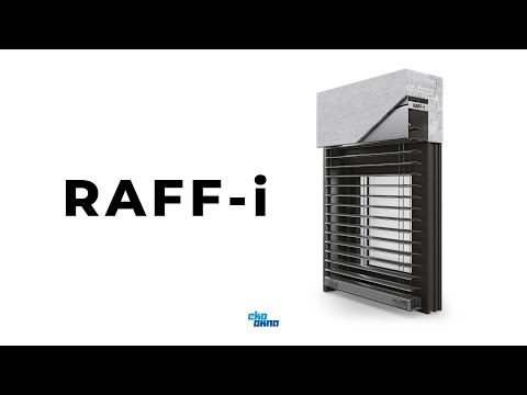 Installation du système de stores extérieurs RAFF-i