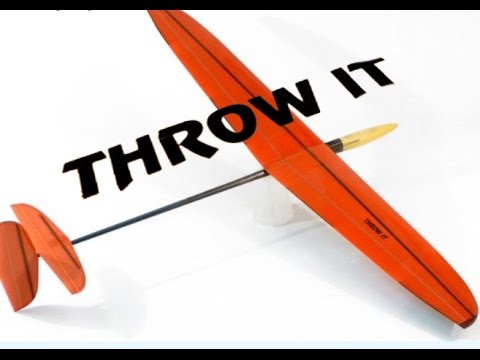 Throw IT Discus Launch Glider DLG review and build part one