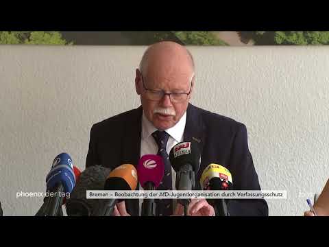 Pressekonferenz zur Beobachtung von AfD-Jugendorganisationen durch den Verfassungsschutz am 03.09.18