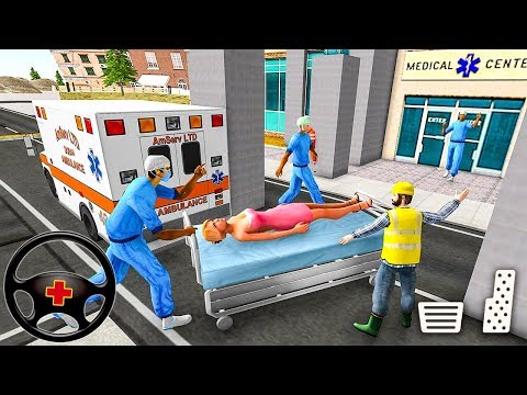 Ambulance Rescue Driving Simulator - Emergency Driver City Duty - Android Gameplay