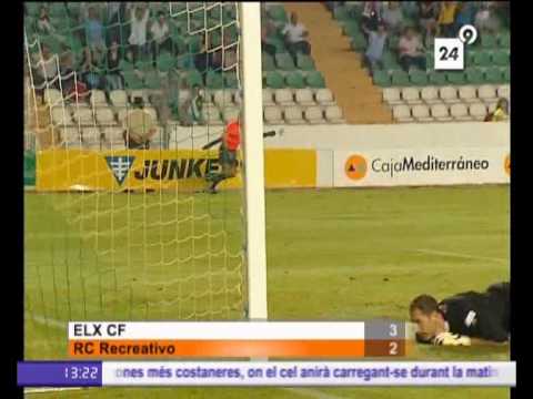 Jornada 7 - Elche - Recreativo de Huelva - Liga Adelante - Mini-Resumen