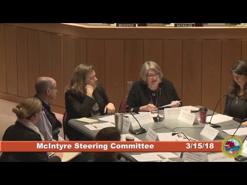 McIntyre Steering Committee 3.15.2018