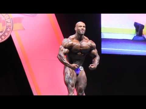 Juan Morel posing @ Arnold Classic Europe Pro 2015
