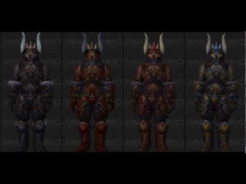 WoW Mists of Pandaria Beta - Level 90 Warrior Challenge Mode Armor Set - Paiid