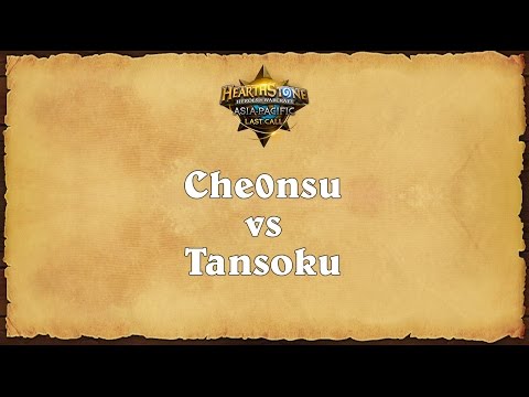 Che0nsu vs Tansoku - Asia-Pacific Last Call - Finals