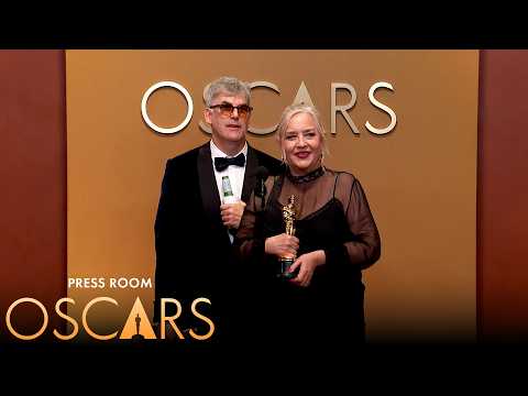 Frankenstein Best Production Design Press Room Speech | 98th Oscars (2026)