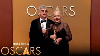 Frankenstein Best Production Design Press Room Speech | 98th Oscars (2026)