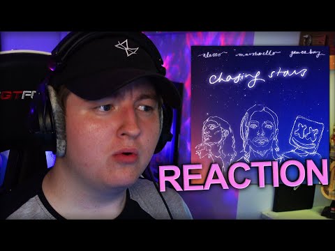 Reacting to: "Alesso & Marshmello - Chasing Stars (feat - James Bay)"