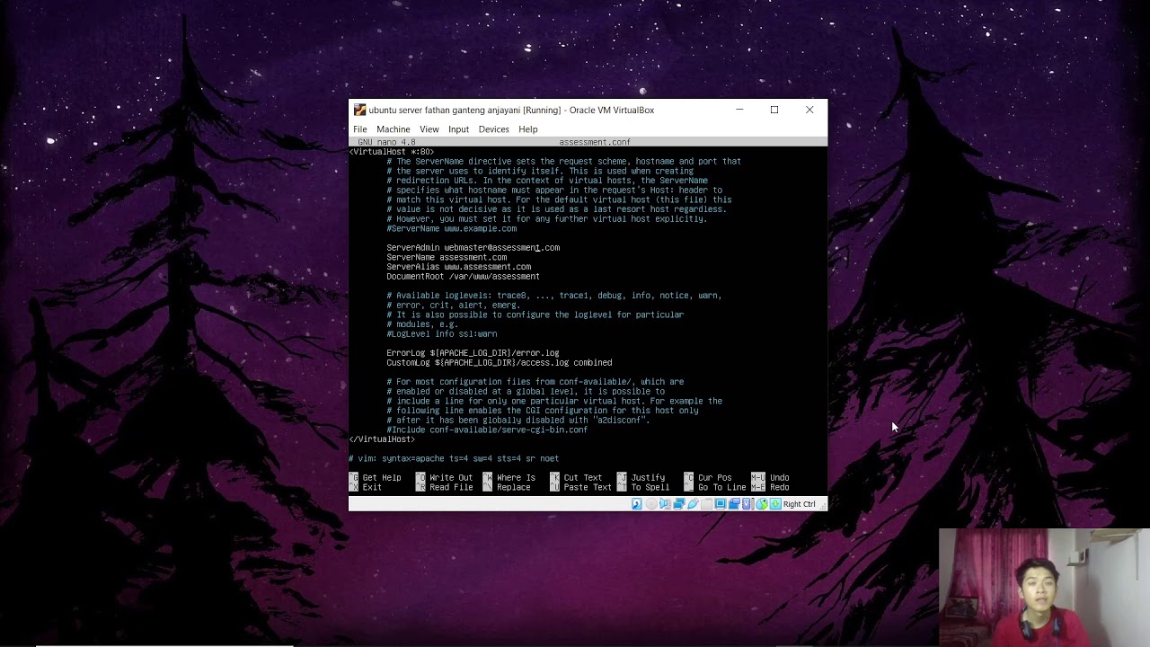 KONFIGURASI VIRTUAL HOST PADA WEB SERVER APACHE DI LINUX