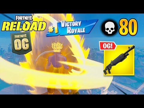 Fortnite Reload | 80 Kill Solo vs Squads Ranked Gameplay (Keyboard & Mouse)