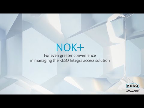 NOK+ for even greater convenience in managing the KESO Integra access solution
