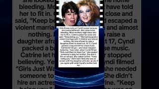 Cyndi Lauper Came Home Bleeding. Her Mother Refused to Change Her.