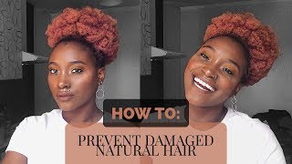 WATCH THIS...BEFORE YOU BLEACH/COLOR YOUR NATURAL HAIR