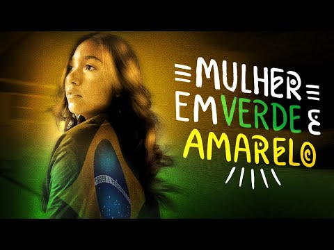 Mulher em Verde e Amarelo