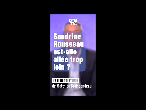 ÉDITO - Sandrine Rousseau est-elle "allée trop loin", comme l'affirme Julien Bayou ?