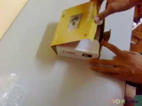 Canon PowerShot A2400 IS: Unboxing And First Impressions