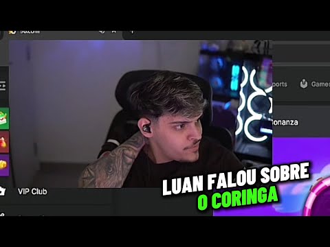 LUAN FALANDO SOBRE A CIDADE QUE CORINGA VAI VIAJAR E SOBRE UBLACK TER PEDIDO PD DA FRANÇA
