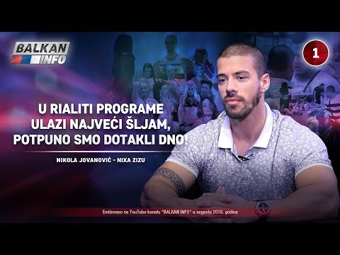 INTERVJU: Nixa Zizu - U rijaliti programe ulazi najveći šljam, potpuno smo dotakli dno! (5.8.2018)