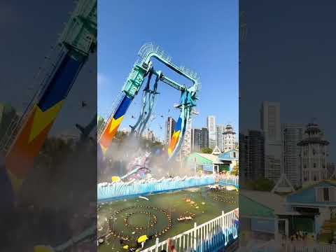 Swing Ride Attraction Collapse and Crash