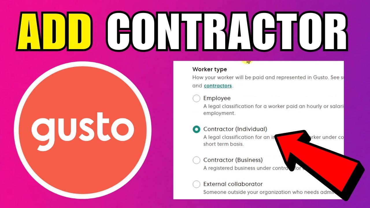 How To Add A Contractor In Gusto (2026) (Complete Guide)