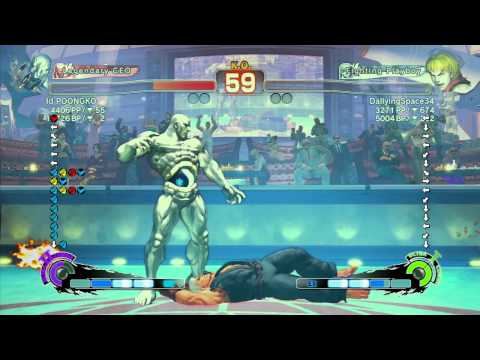 SSF4 AE: Poongko (Seth) vs DallyingSpace34 (Ken) - Ranked Match (720p HD)