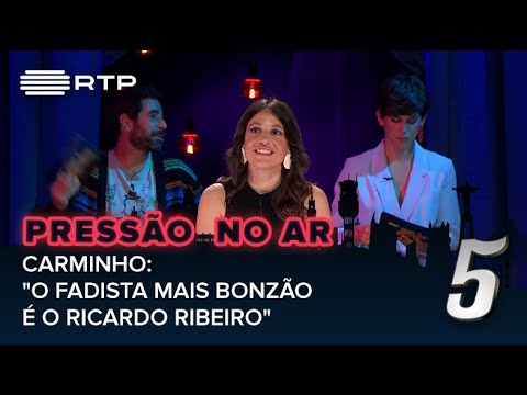 Carminho: "O fadista mais bonzão é o Ricardo Ribeiro" | 5 Para a Meia-Noite | RTP
