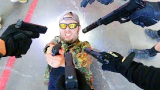 AIRSOFT Spyfall - 1 vs 6 Surprise Shootout