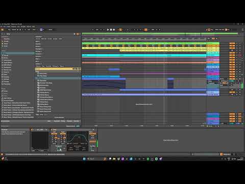 Making some progressive house music