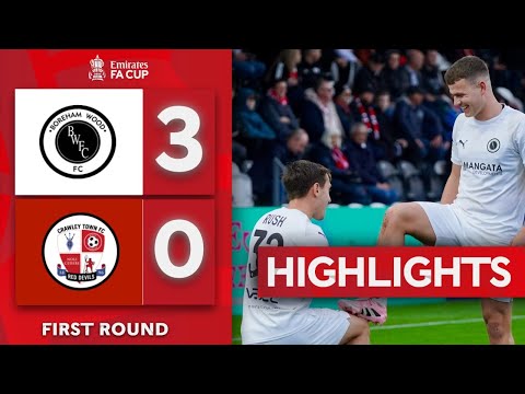 Wood Cruise Past Ten-Man Red Devils | Boreham Wood 3-0 Crawley Town | Emirates FA Cup 2025-26