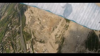 preview picture of video 'Freestyle paragliding  Wing 360 Genève'