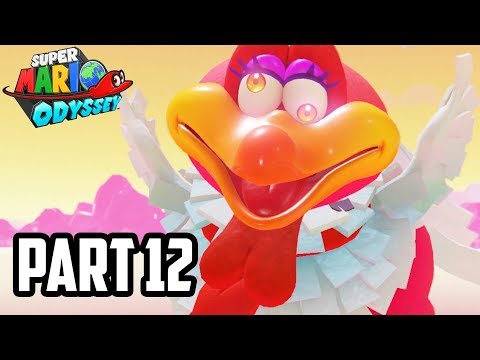 CRAZY FOOD BOSS! Super Mario Odyssey Walkthrough Gameplay Part 12 - FULL GAME (Nintendo Switch)