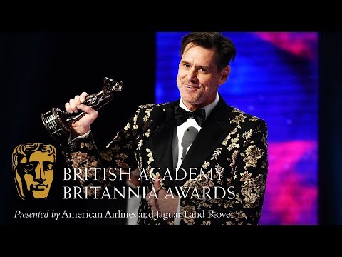 Jim Carrey acceptance speech at the Britannia Awards