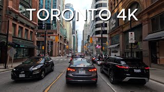 Download lagu Driving on Main and Longest Street in Toronto - Yonge Street - Canada 4k mp3