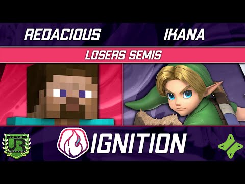 Redacious (Steve) vs Ikana (Young Link) - Ignition 309 LOSERS SEMIS