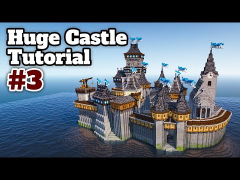 Building a MASSIVE Minecraft Castle - EPIC Tutorial!
