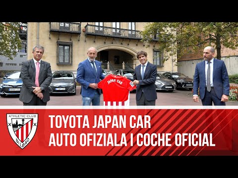 Imagen de portada del video 🚗 Toyota Japan Car, coche oficial del Athletic Club