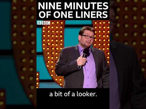 Nine Minutes of One-liners:  Gary Delaney's hilarious first Live at the Apollo appearance.