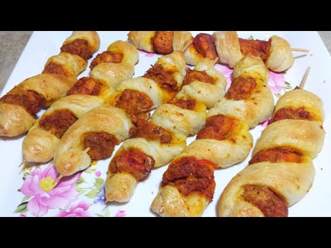 Unique Tikka Skewers Recipe | Chicken Tikka Skewers Recipe | Party Snack Recipe | Tea Time Snack