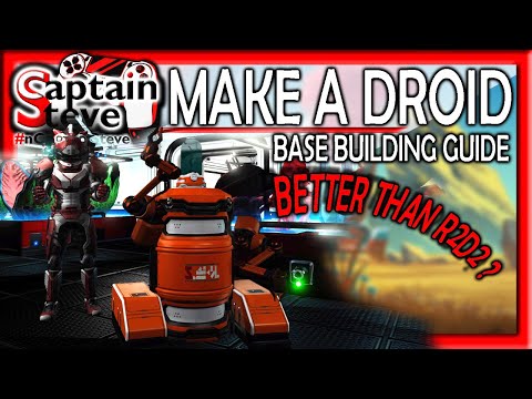 No Mans Sky Prisms How To Make A Freighter Droid Base Build Tips Captain Steve Building Tutorial NMS